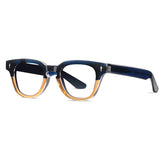 Vince Vintage TR90 Rectangle Eyeglasses Rectangle Frames Southood Blue Tea